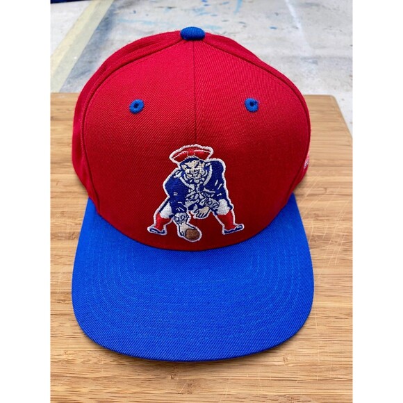 New England Patriots Snapback Cap Hat Patriots Excellent Condition Snapback Wool - Picture 1 of 10